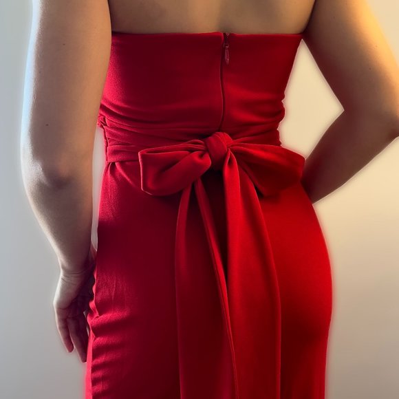 LULU'S RED DRESS - Picture 4 of 6